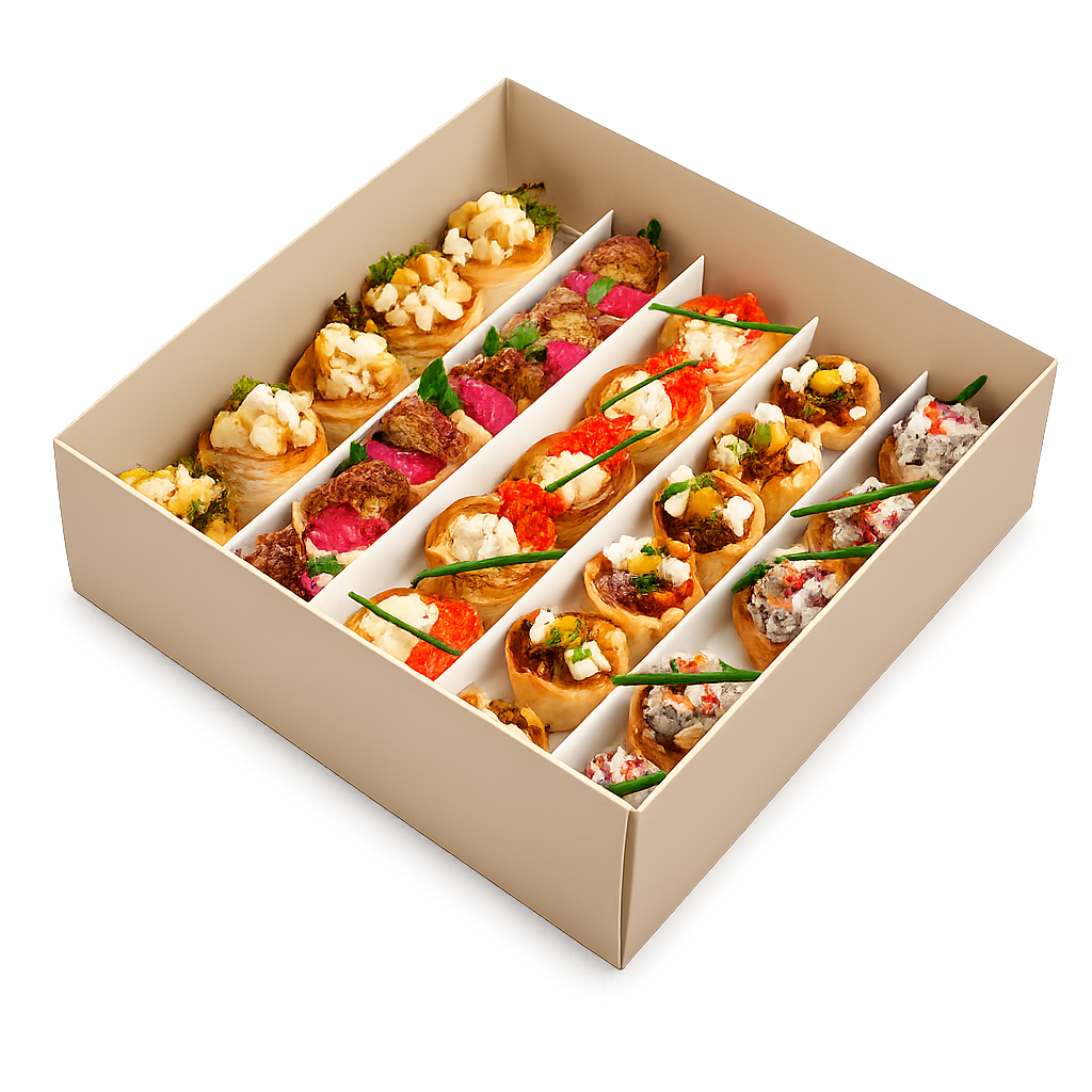 Canapés Bites Box