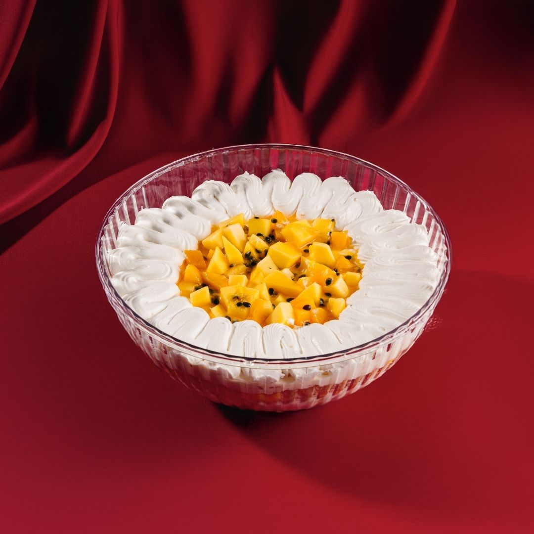 Mango Passion Fruit Trifle